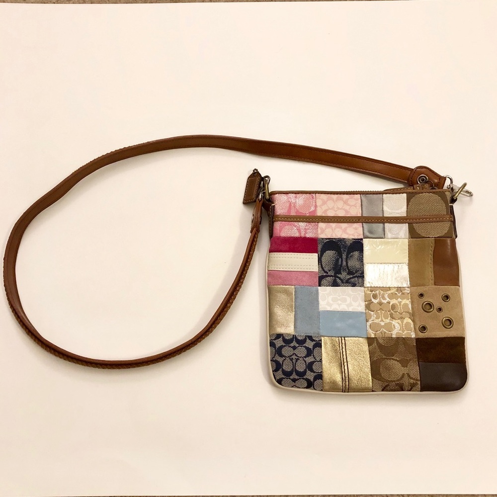 Coach Patchwork Crossbody - image 1